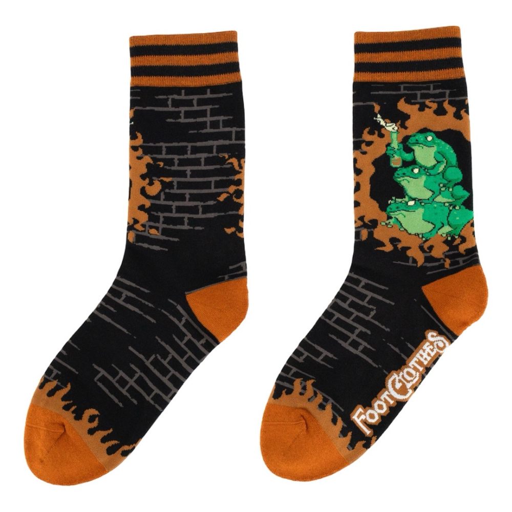 Footclothes - Frogs Against Fascism Sokken - Multicolours